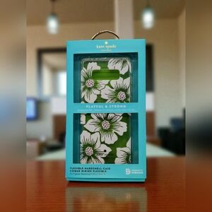 Kate Spade Galaxy Note 8 White and Green Floral Phone Case Original Box